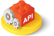 Option 1: Connect through our API